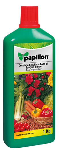 CONCIME PAPILLON LIQUIDO KG.1 SANGUE DI BUE