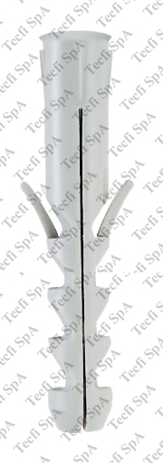 Cod. AX1305025 - Tassello nylon senza bordo c/vite TPS truc.zn.,bustina pz 10