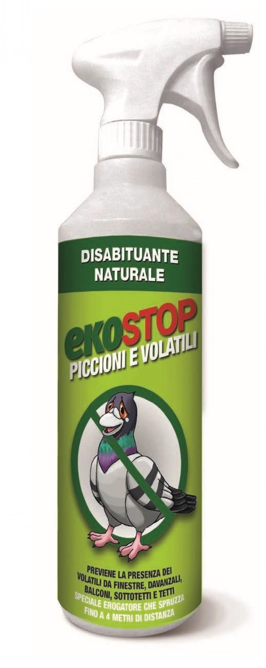 EKO STOP
PICCIONI E VOLATILI SPRAY 750 ml.