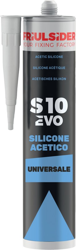 S10 EVO - Silicone acetico trasparente - 280 ml